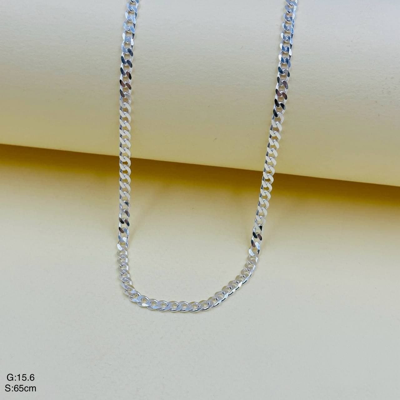 زنجیر کارتیه نقره مردانه
